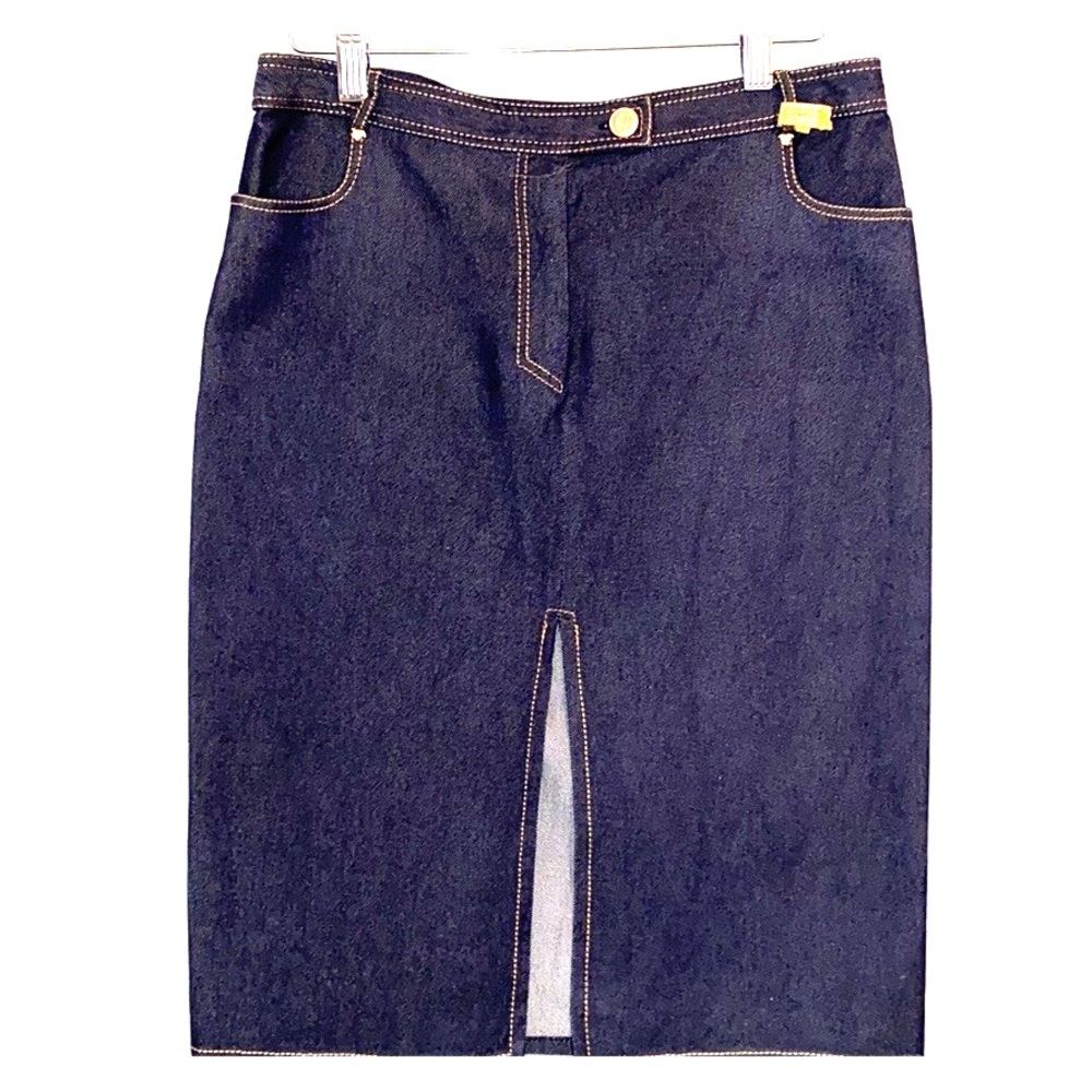 Gianni Versace “vintage” denim skirt sz. EU 42
